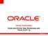 Partner Presentation Faster and Smarter Data Warehouses with Oracle OLAP 11g