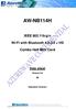 AW-NB114H IEEE b/g/n Wi-Fi with Bluetooth 4.0/3.0 + HS Combo Half Mini Card Data sheet Version 0.6 (Standard Version)