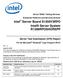 Intel Server Board S1200V3RPO Intel Server System R1208RPOSHORSPP