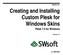 Creating and Installing Custom Plesk for Windows Skins