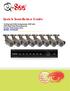 Quick Installation Guide. 16 Channel H.264 Compression DVR with (CIF) Real-Time Recording and 8 Color CCD Camera Kits