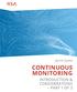 WHITE PAPER CONTINUOUS MONITORING INTRODUCTION & CONSIDERATIONS PART 1 OF 3