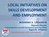 LOCAL INITIATIVES ON SKILLS DEVELOPMENT AND EMPLOYMENT