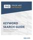 Prior Art Database Keyword Search Guide 1