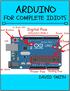 ARDUINO FOR COMPLETE IDIOTS. by David Smith