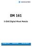 DM 161 S-DIAS Digital Mixed Module