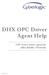 DHX OPC Driver Agent Help OPC Server Driver Agent for Allen-Bradley Networks