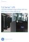 TLE Series UPS kva/kw three phase 400 Vac with best-in-class efficiency
