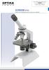 OPTIKA. ECOVISION Series. Entry-level biological microscopes for students. Entry-level biological microscopes for students