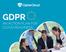 GDPR AN ACTION PLAN FOR CLOUD READINESS