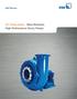 LCC Pump Series - Wear Resistant, High Performance Slurry Pumps