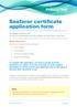 Seafarer certificate application form
