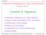 8. Negation 8-1. Deductive Databases and Logic Programming. (Sommer 2017) Chapter 8: Negation