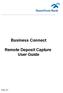 Business Connect. Remote Deposit Capture User Guide
