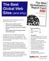 The Best Global Web Sites (and why)
