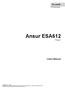 Ansur ESA612. Users Manual. Plug-In