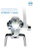 The microscope with a system for perfect viewing and working. ATMOS i View