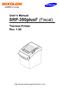 User s Manual SRP-350plusF (Fiscal) Thermal Printer Rev