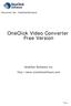 OneClick Video Converter Free Version