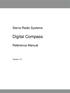 Sierra Radio Systems. Digital Compass. Reference Manual. Version 1.0