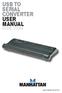 USB to Serial Converter manual