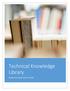 Technical Knowledge Library