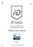 ID Lock ID Lock 150 User Reference Manual Rev 2.1