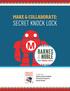MAKE & COLLABORATE: SECRET KNOCK LOCK