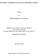 STYLISTIC CONTROL OF OCEAN WATER SIMULATIONS. A Thesis CHRISTOPHER WAYNE ROOT