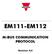 EM111-EM112 M-BUS COMMUNICATION PROTOCOL. Revision 4.0