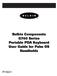 P Belkin Components G700 Series Portable PDA Keyboard User Guide for Palm OS Handhelds
