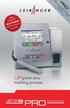 IP % protection SEALTRONIC. trouble-free startup, every time. UPgrade your. marking process. Industrial Inkjet Printer