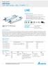 LNE. LED Driver LNE-185W Series / LNE- V185W. Highlights & Features. Safety Standards. Model Number: General Description