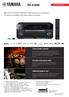 AV Receiver RX-A1080. High-end 7.2-channel AVENTAGE model features most advanced Surround:AI capability and latest network functions.