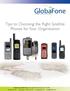 Tips to Choosing the Right Satellite Phones for Your Organization