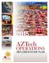 AZTech would like to acknowledge the partnership s public and private partners and contributors to this Plan: Valley Metro