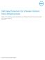 Dell Data Protection for VMware Horizon View Infrastructures
