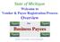 State of Michigan. Welcome to Vendor & Payee Registration Process Overview. for. Business Payees. Brought to you by the Office of Financial Management