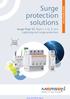 Surge protection solutions