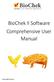 BioChek II Software Comprehensive User Manual