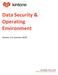 Data Security & Operating Environment