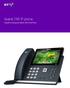 Yealink T48 IP phone. A guide to using your phone with Cloud Voice
