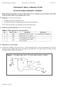 Experiment 9: Binary Arithmetic Circuits. In-Lab Procedure and Report (30 points)