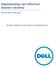 A Dell technical white paper By Fabian Salamanca, Javier Jiménez, and Leopoldo Orona