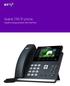 Yealink T46 IP phone. A guide to using your phone with Cloud Voice