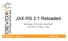 JAX-RS 2.1 Reloaded. Santiago Pericas-Geertsen JAX-RS Co-Spec Lead. #jax-rs