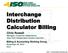 Interchange Distribution Calculator Billing