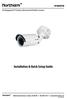 Network Bullet Camera Quick Start Guide. About this Manual