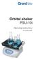 Orbital shaker PSU-10i