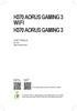 H370 AORUS GAMING 3 WIFI. User's Manual. Rev ME-H37AG3W-1001R. For more product details, please visit GIGABYTE's website.